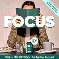 Matcha Mind Gummies - 60 Count - Green Tea Leaves Powder with Cognizin for Focus, Attention and Brain Health, Vegan, Non-Gmo, Gluten-Free & Gelatin Free.